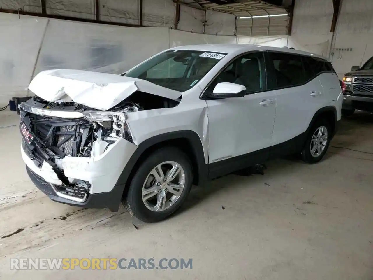 1 Photograph of a damaged car 3GKALMEV3NL144521 GMC TERRAIN 2022