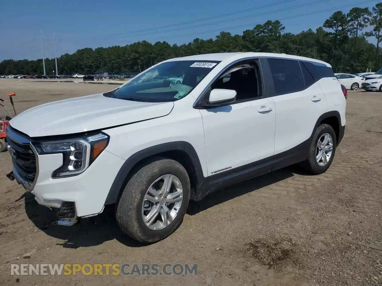 1 Photograph of a damaged car 3GKALMEV3NL181908 GMC TERRAIN 2022