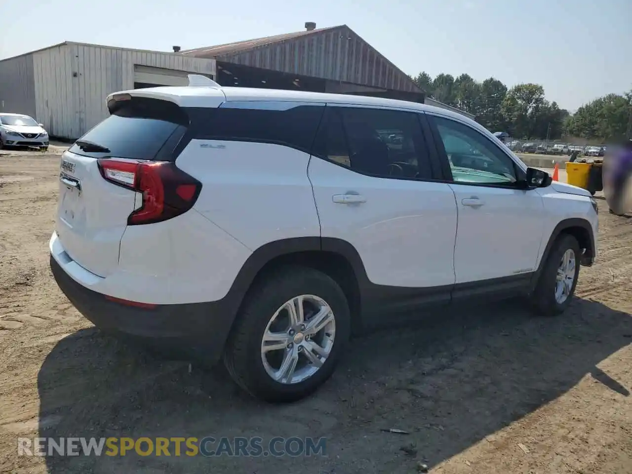 3 Photograph of a damaged car 3GKALMEV3NL181908 GMC TERRAIN 2022