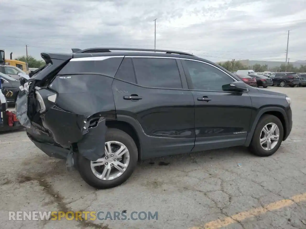 3 fotografías del automóvil dañado 3GKALMEV3NL206810 GMC TERRAIN 2022