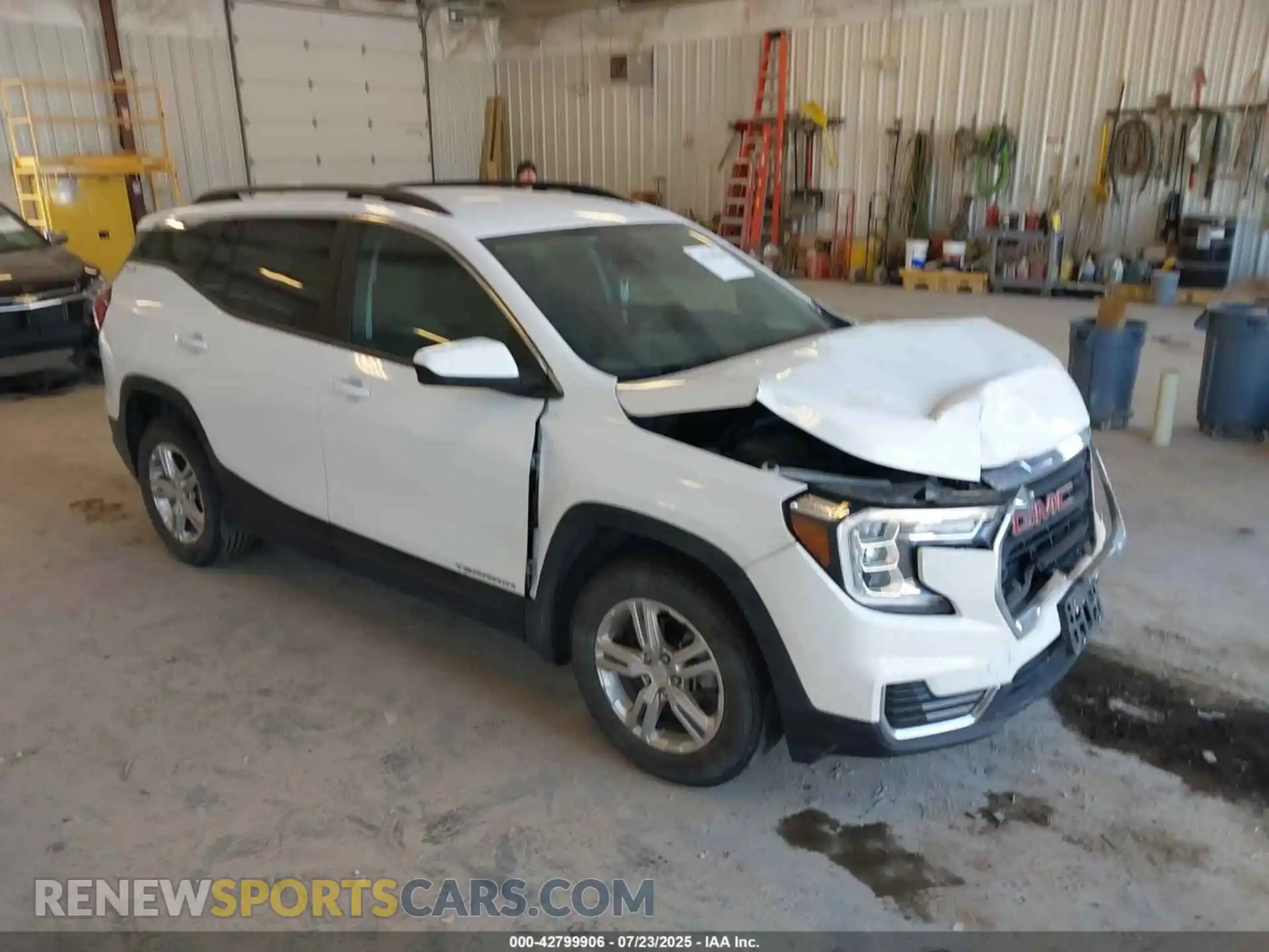 1 Photograph of a damaged car 3GKALMEV3NL211652 GMC TERRAIN 2022