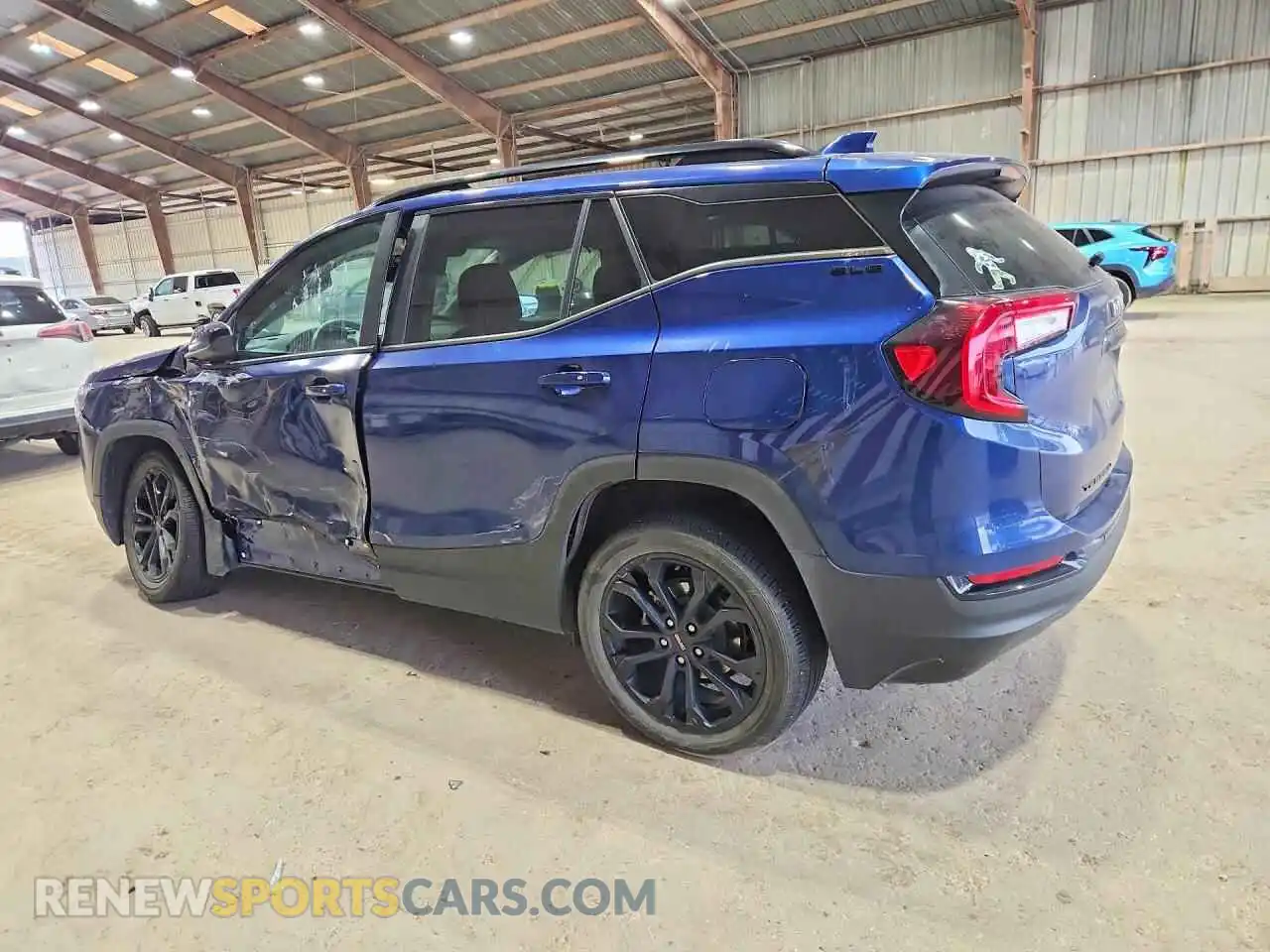 2 Photograph of a damaged car 3GKALMEV3NL274489 GMC TERRAIN 2022