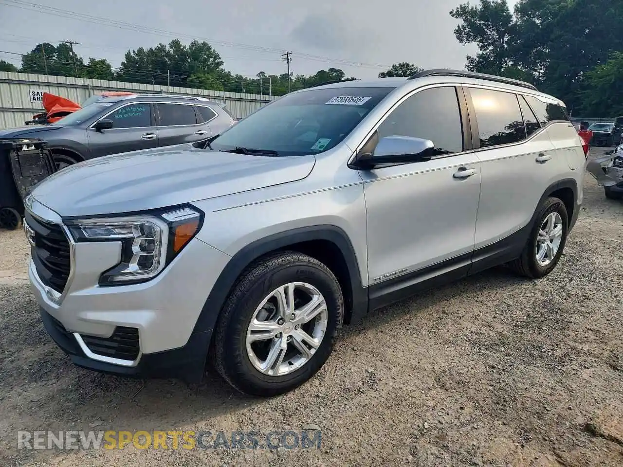 1 Фотография поврежденного автомобиля 3GKALMEV4NL201955 GMC TERRAIN 2022