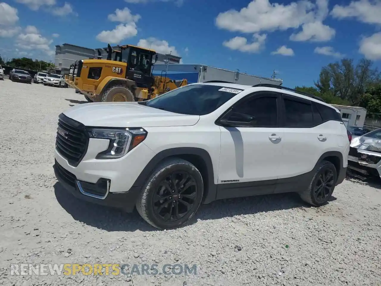 1 Photograph of a damaged car 3GKALMEV4NL267924 GMC TERRAIN 2022