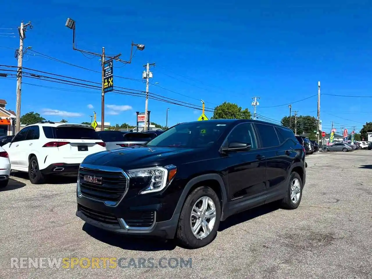 2 fotografías del automóvil dañado 3GKALMEV5NL129292 GMC TERRAIN 2022