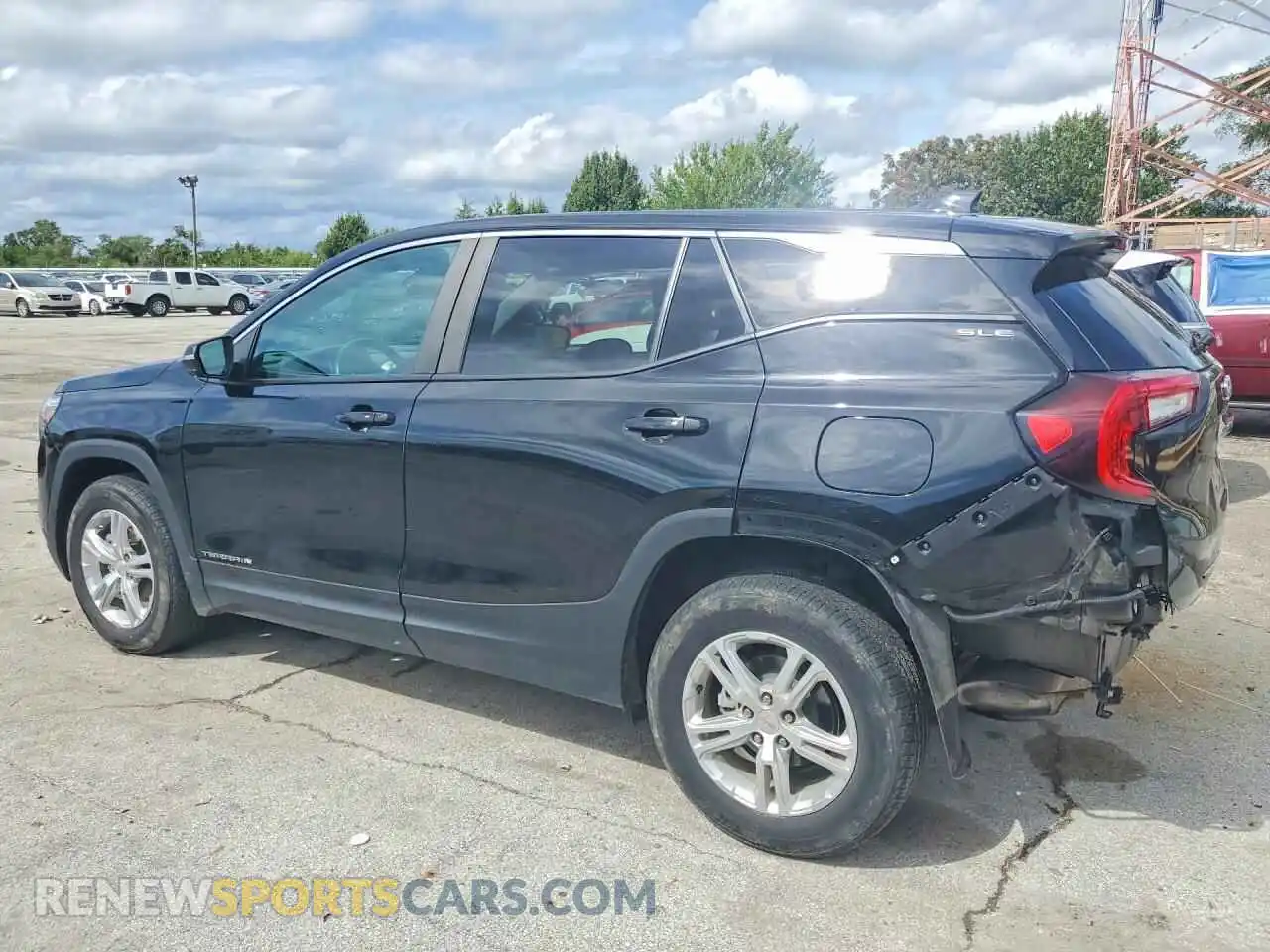 2 Фотография поврежденного автомобиля 3GKALMEV5NL165404 GMC TERRAIN 2022