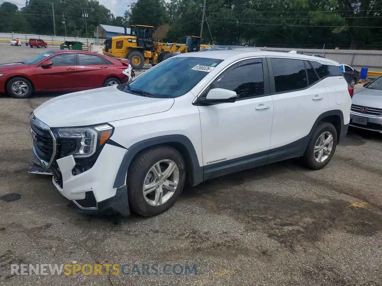 1 fotografías del automóvil dañado 3GKALMEV5NL196278 GMC TERRAIN 2022