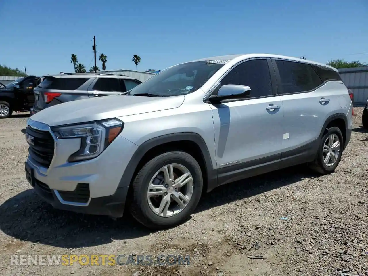 1 Photograph of a damaged car 3GKALMEV5NL206727 GMC TERRAIN 2022