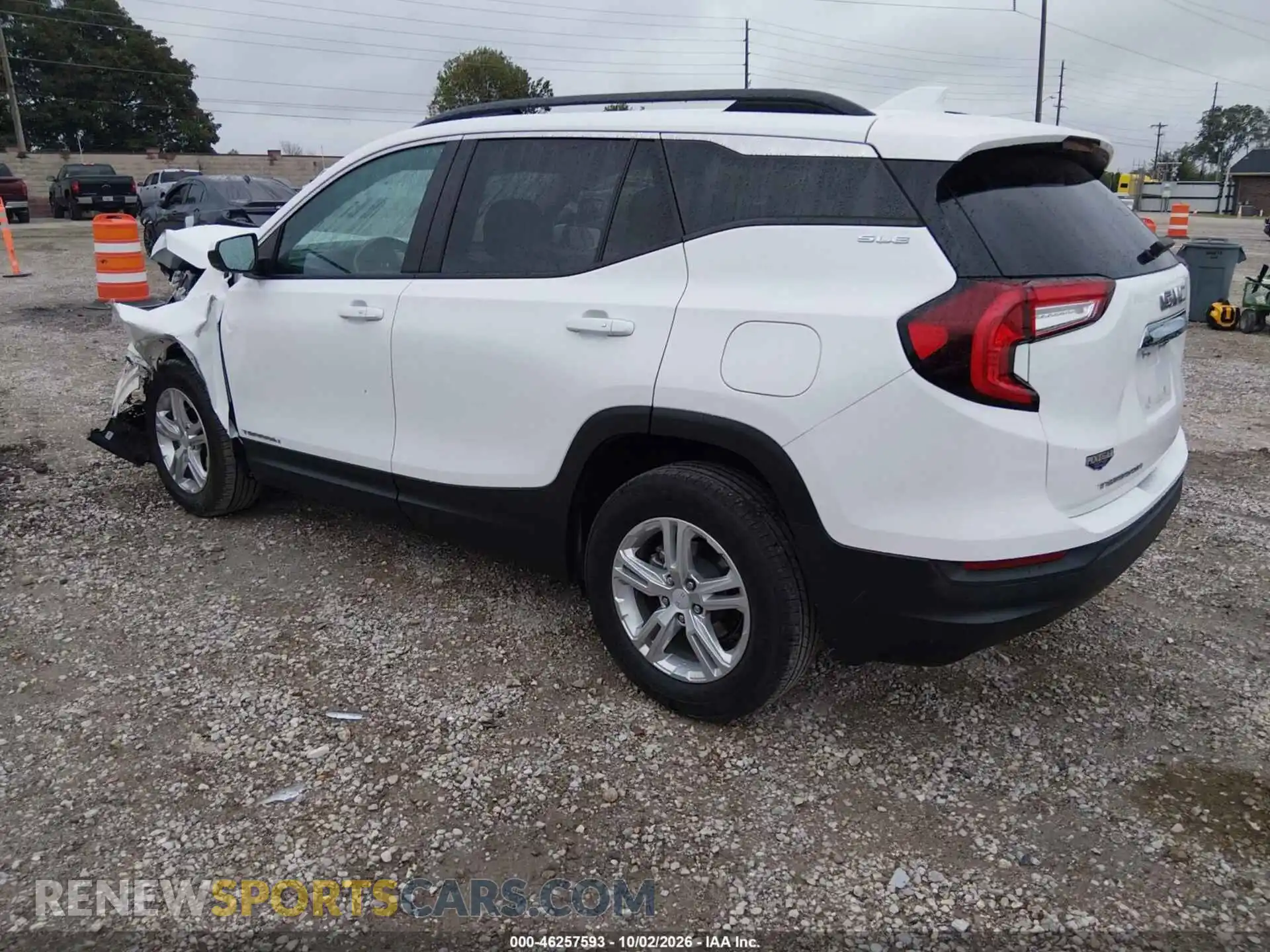3 Фотография поврежденного автомобиля 3GKALMEV5NL272792 GMC TERRAIN 2022