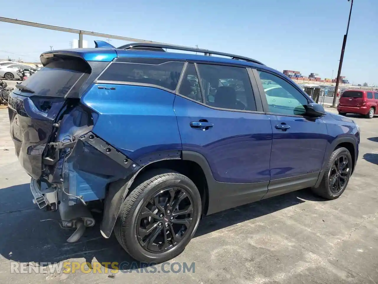 3 Photograph of a damaged car 3GKALMEV5NL280875 GMC TERRAIN 2022