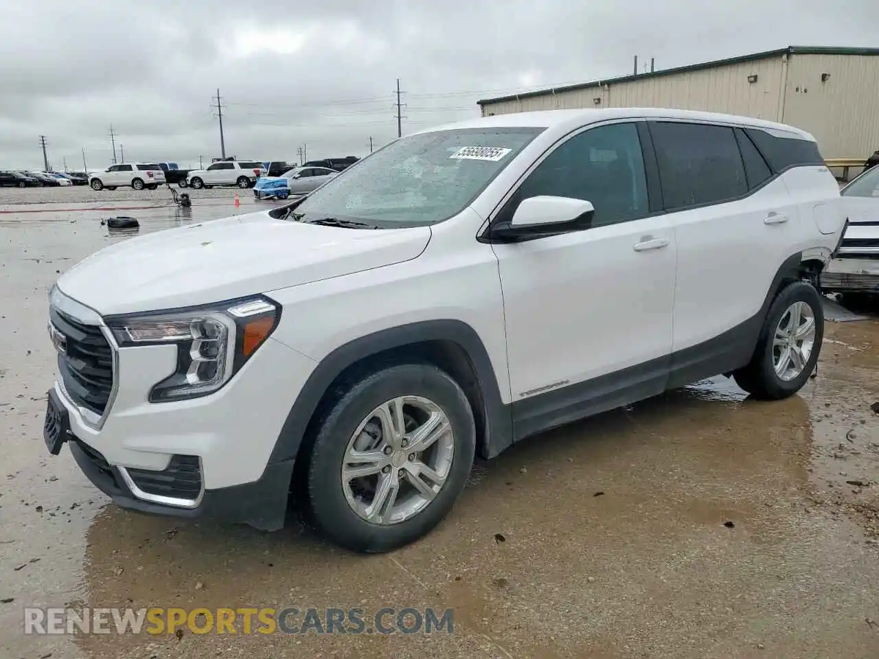 1 Photograph of a damaged car 3GKALMEV6NL122724 GMC TERRAIN 2022