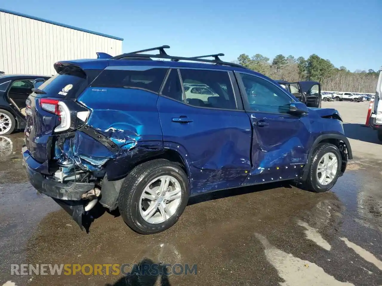 3 Photograph of a damaged car 3GKALMEV6NL139426 GMC TERRAIN 2022