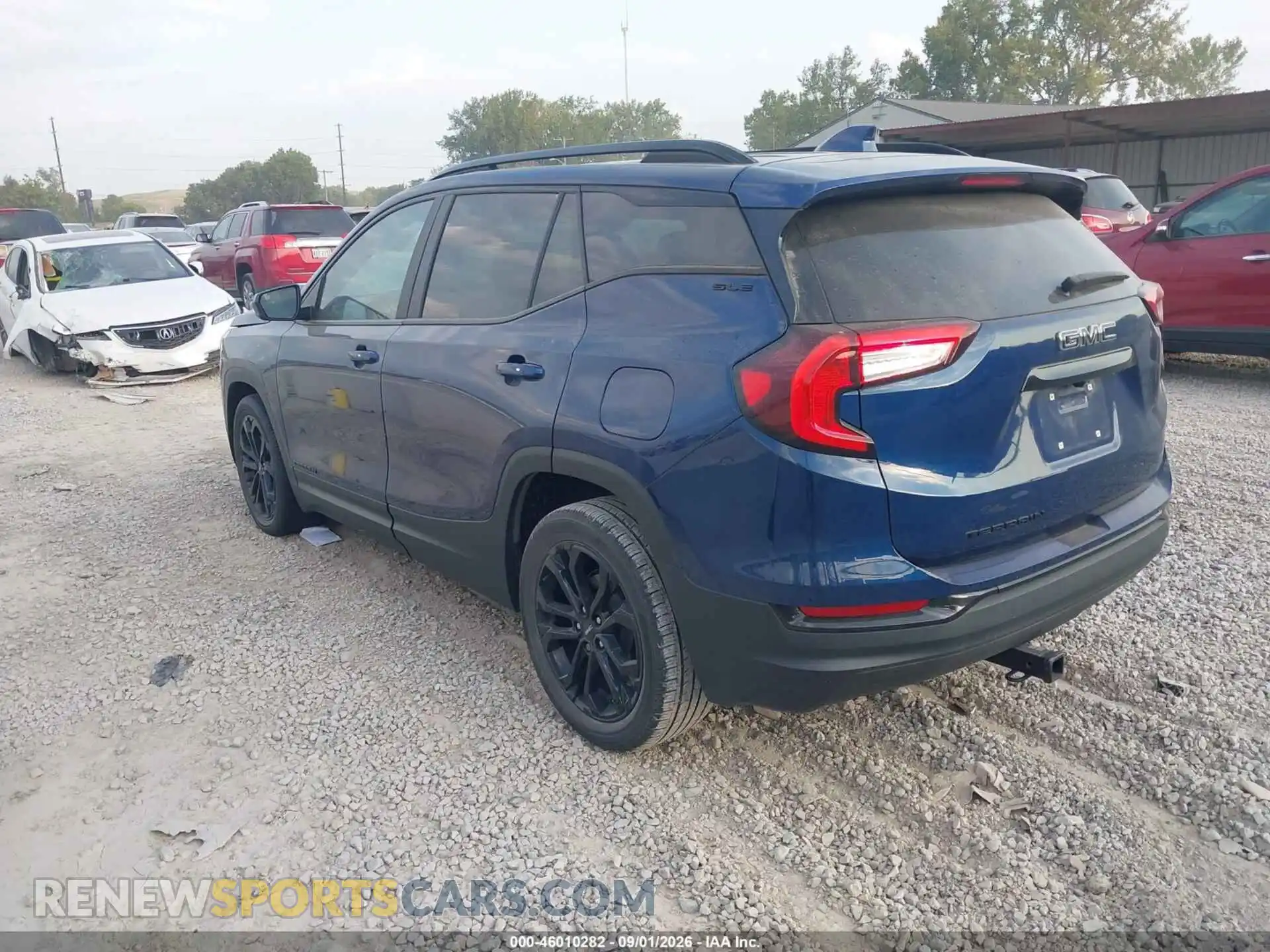 3 Photograph of a damaged car 3GKALMEV6NL304598 GMC TERRAIN 2022