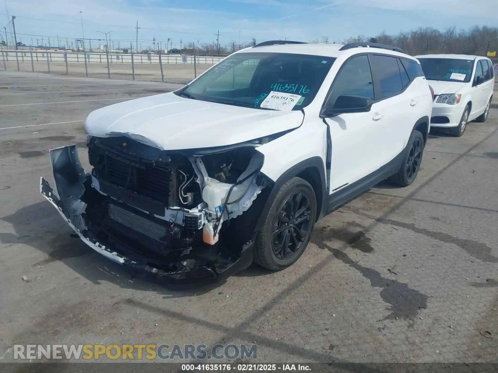 2 Фотография поврежденного автомобиля 3GKALMEV6NL309218 GMC TERRAIN 2022
