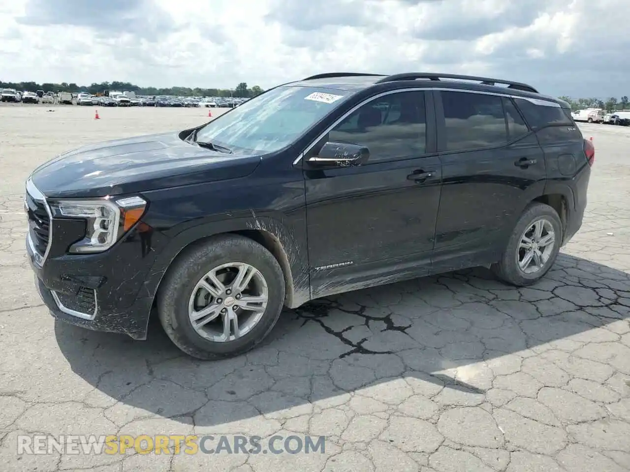 1 Photograph of a damaged car 3GKALMEV7NL109917 GMC TERRAIN 2022
