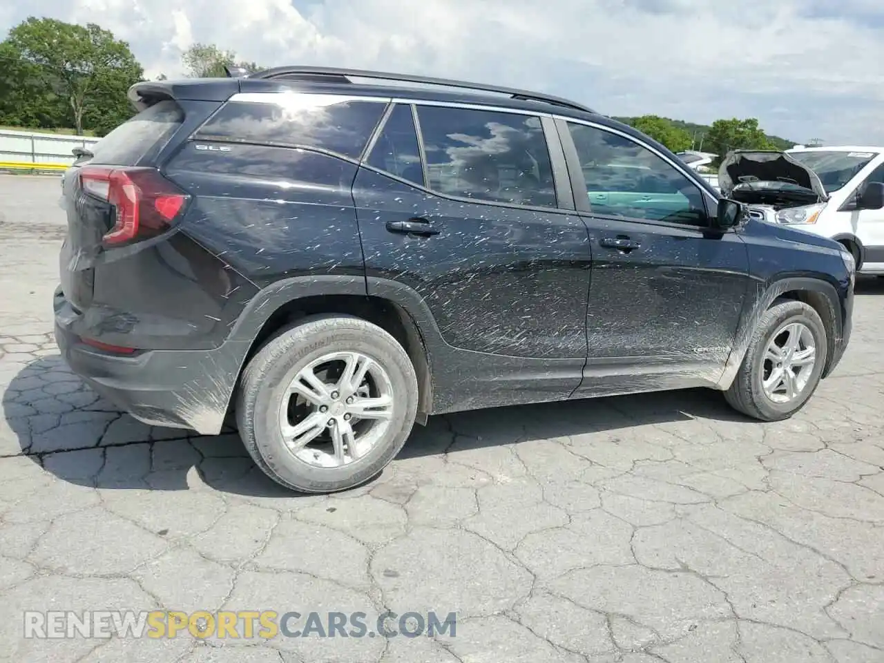 3 Photograph of a damaged car 3GKALMEV7NL109917 GMC TERRAIN 2022