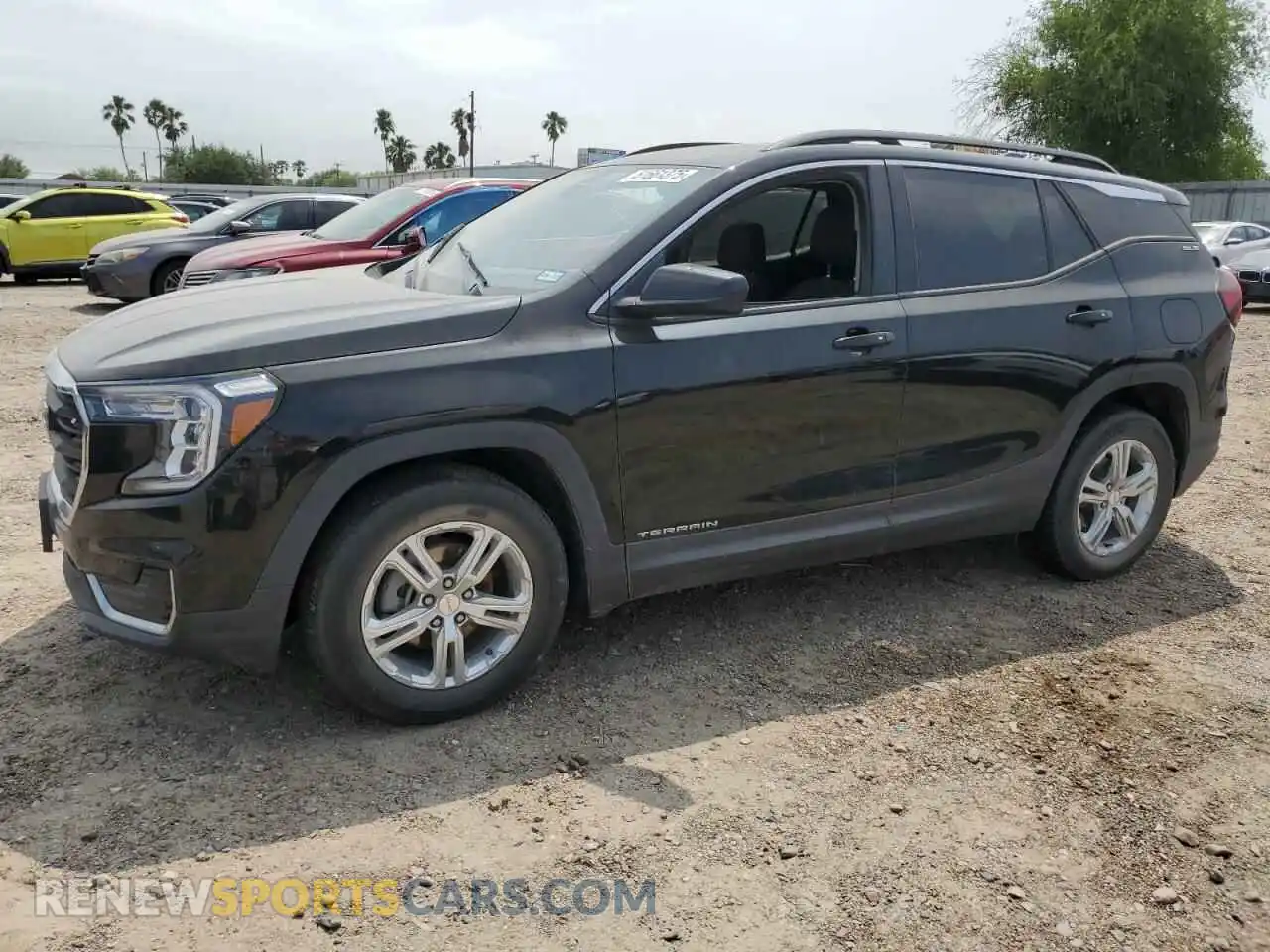 1 Photograph of a damaged car 3GKALMEV7NL114745 GMC TERRAIN 2022