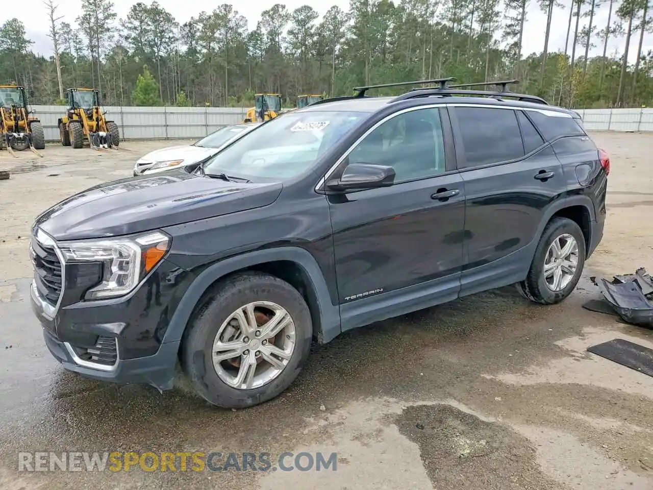 1 Photograph of a damaged car 3GKALMEV7NL138530 GMC TERRAIN 2022