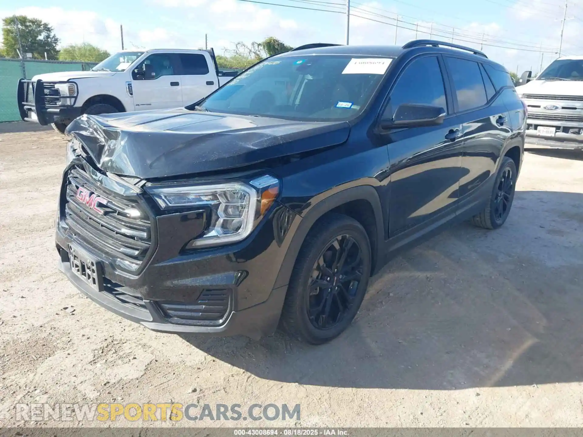 2 Photograph of a damaged car 3GKALMEV7NL180258 GMC TERRAIN 2022