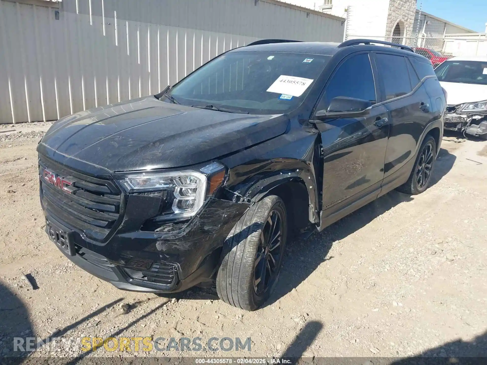 2 Фотография поврежденного автомобиля 3GKALMEV7NL180342 GMC TERRAIN 2022