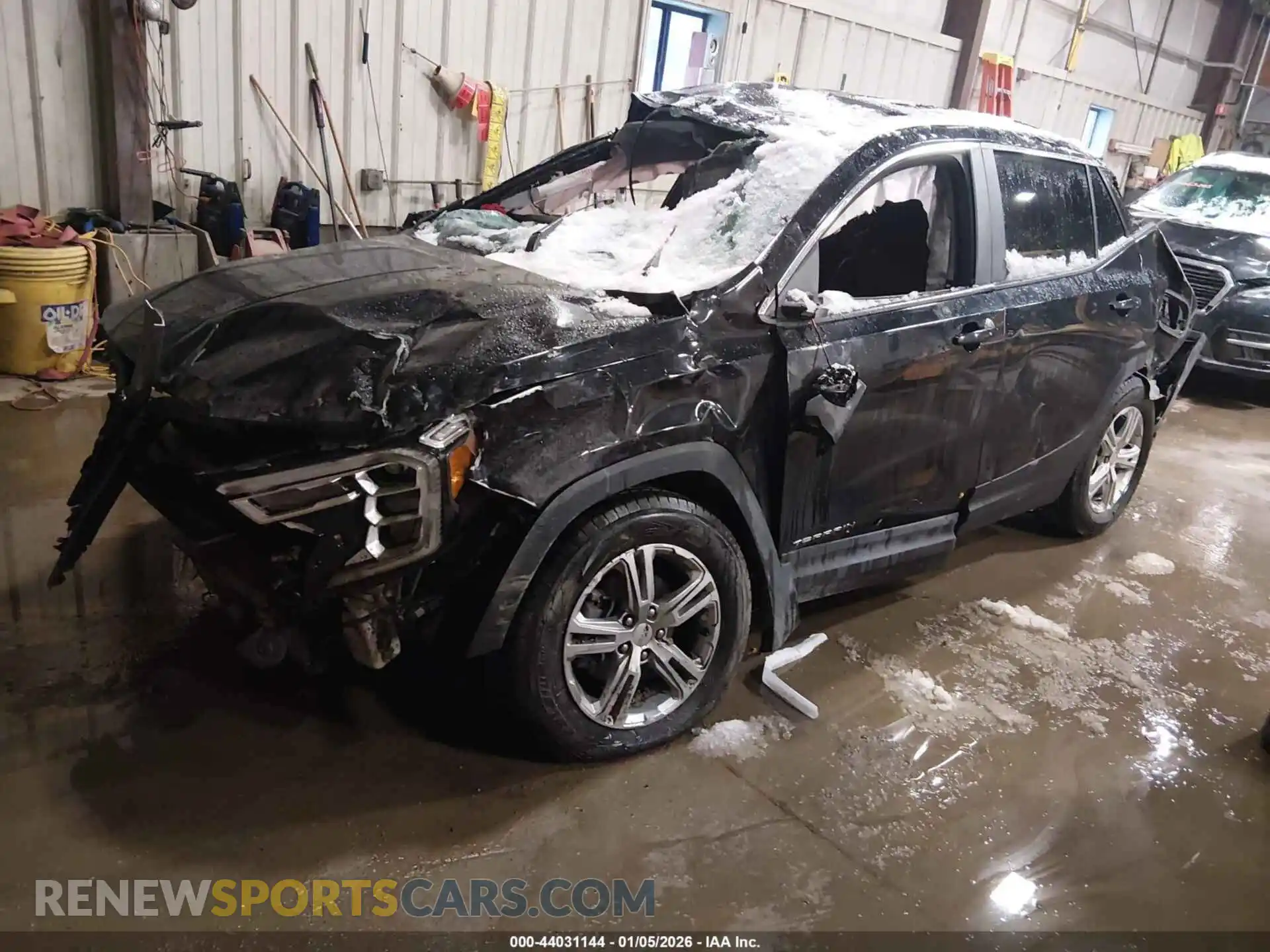 2 Photograph of a damaged car 3GKALMEV7NL184214 GMC TERRAIN 2022
