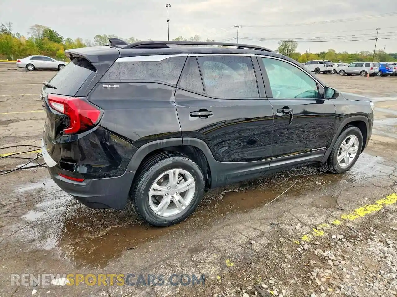 3 Photograph of a damaged car 3GKALMEV7NL202243 GMC TERRAIN 2022