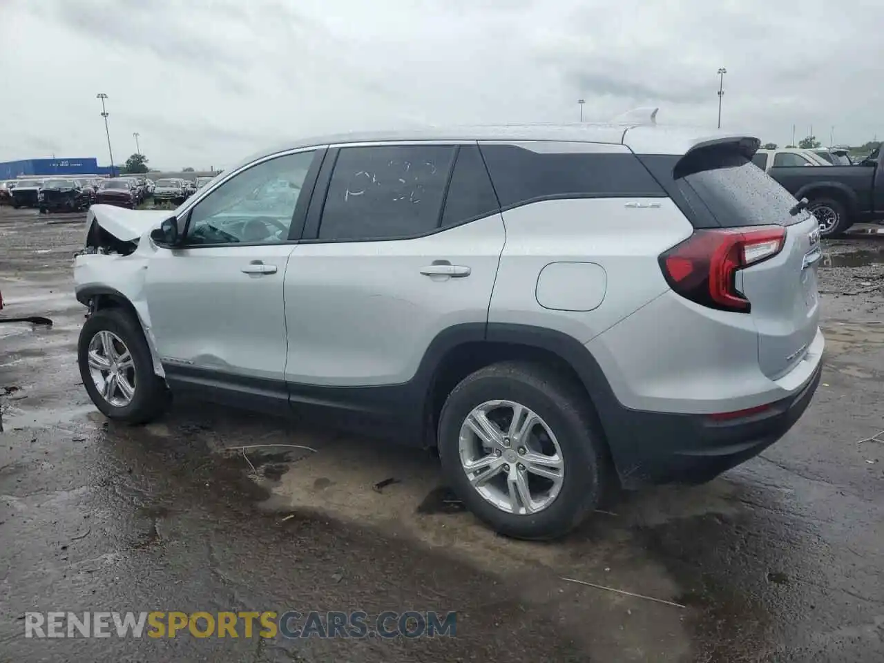 2 Photograph of a damaged car 3GKALMEV7NL206938 GMC TERRAIN 2022