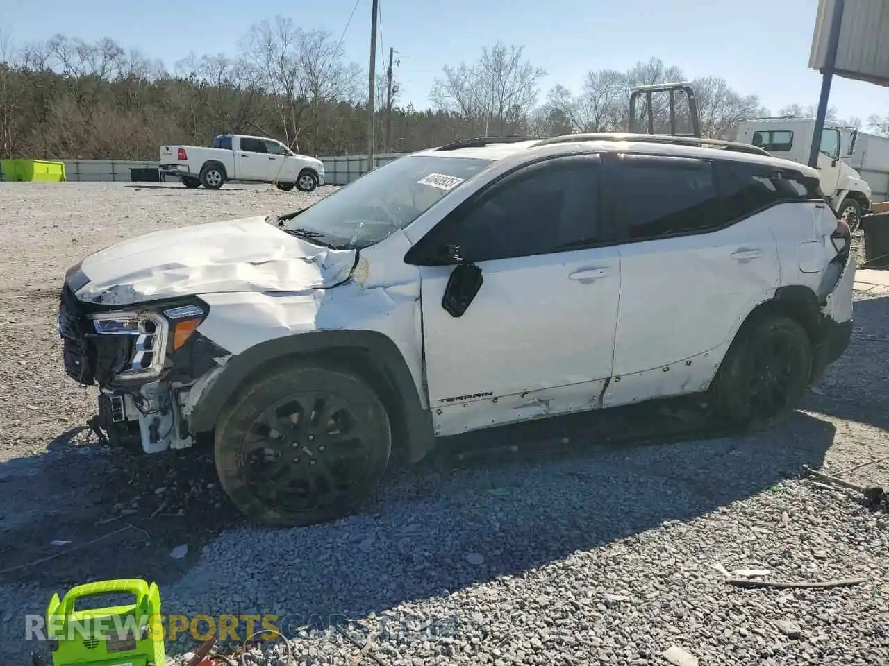 1 Photograph of a damaged car 3GKALMEV7NL233993 GMC TERRAIN 2022