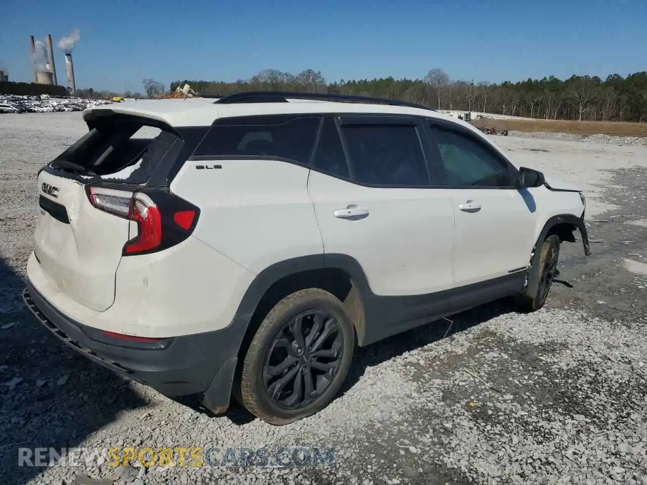 3 Photograph of a damaged car 3GKALMEV7NL233993 GMC TERRAIN 2022