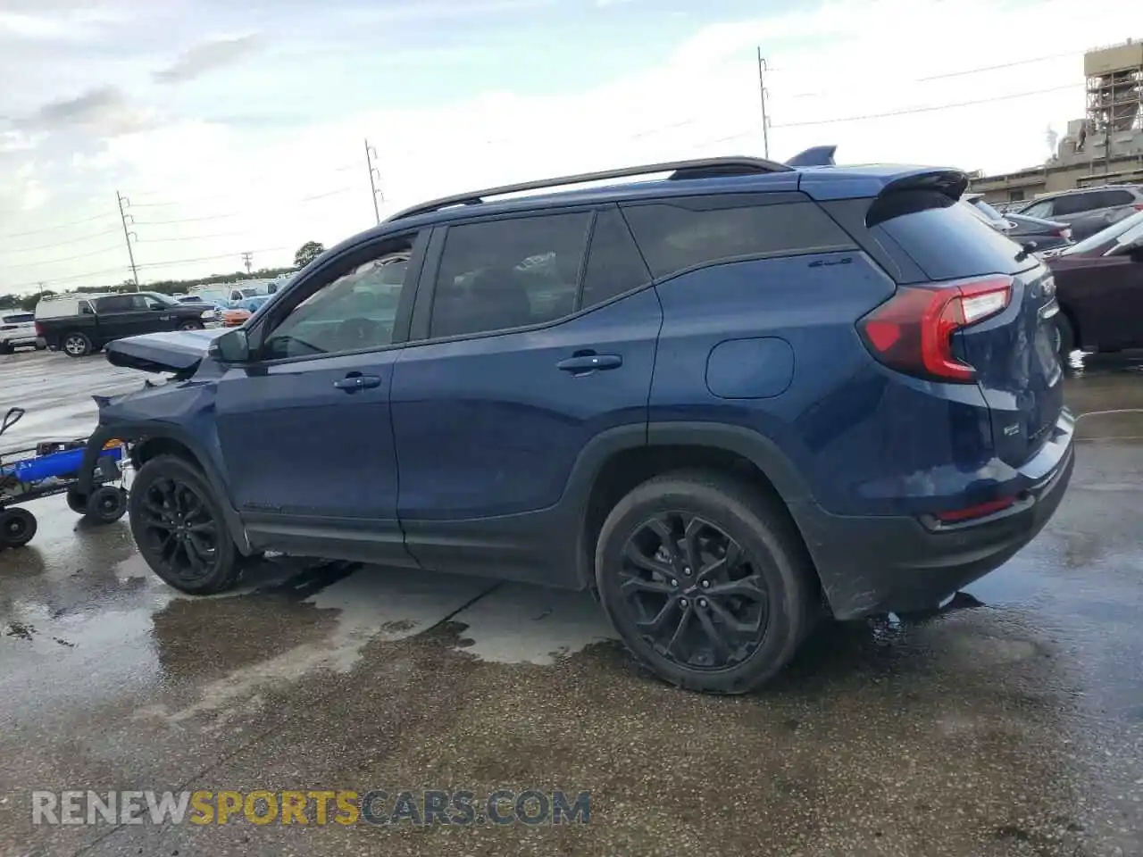 2 Photograph of a damaged car 3GKALMEV7NL246663 GMC TERRAIN 2022