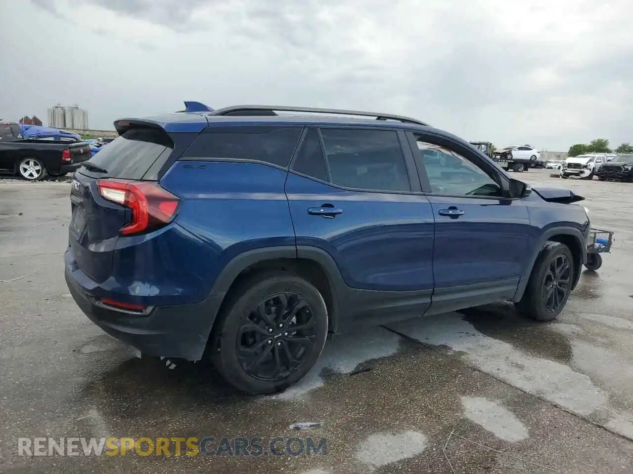 3 Photograph of a damaged car 3GKALMEV7NL246663 GMC TERRAIN 2022