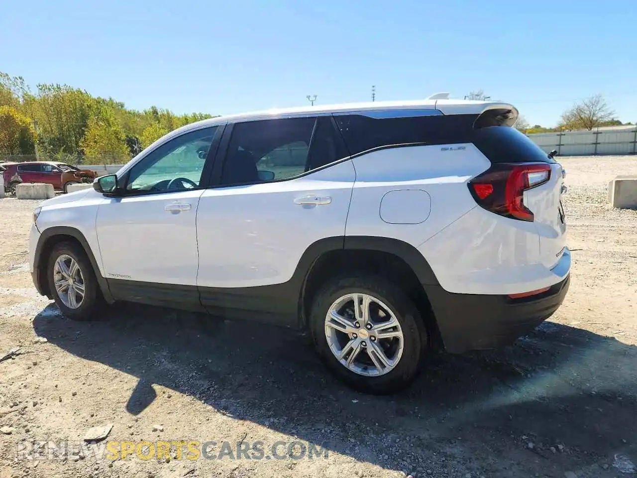2 fotografías del automóvil dañado 3GKALMEV7NL257937 GMC TERRAIN 2022