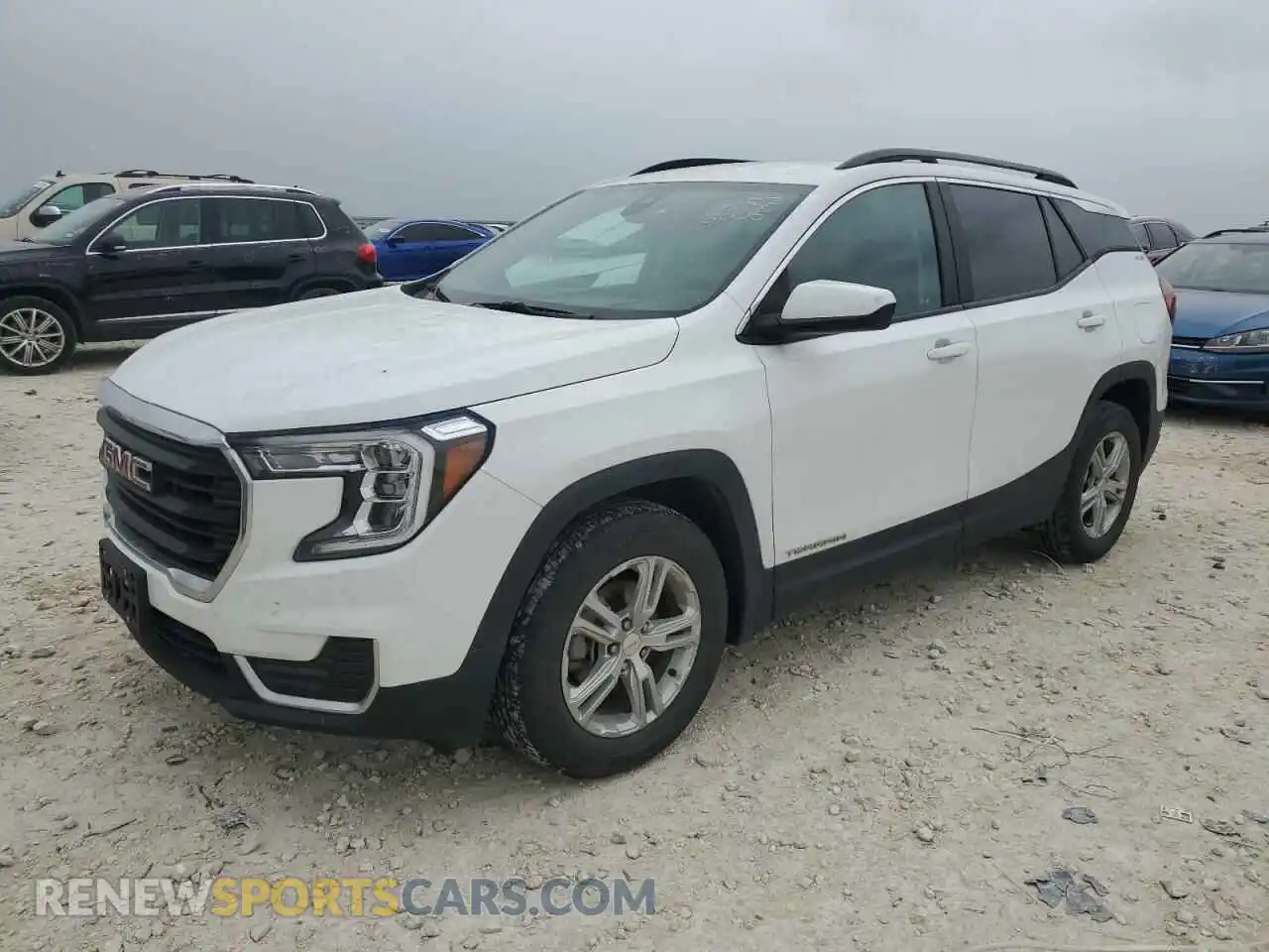 1 Photograph of a damaged car 3GKALMEV7NL260532 GMC TERRAIN 2022