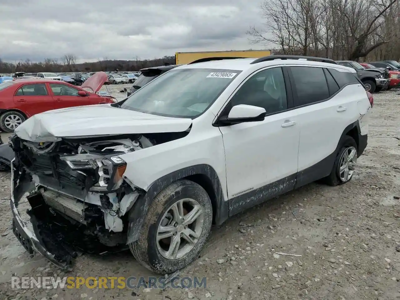1 Фотография поврежденного автомобиля 3GKALMEV8NL211534 GMC TERRAIN 2022