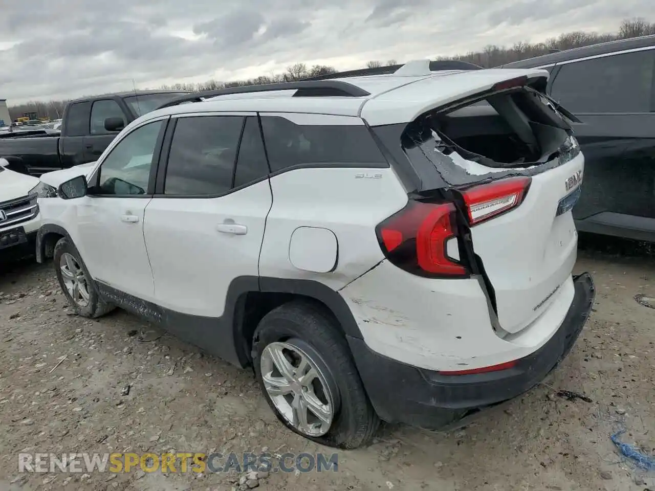 2 Фотография поврежденного автомобиля 3GKALMEV8NL211534 GMC TERRAIN 2022