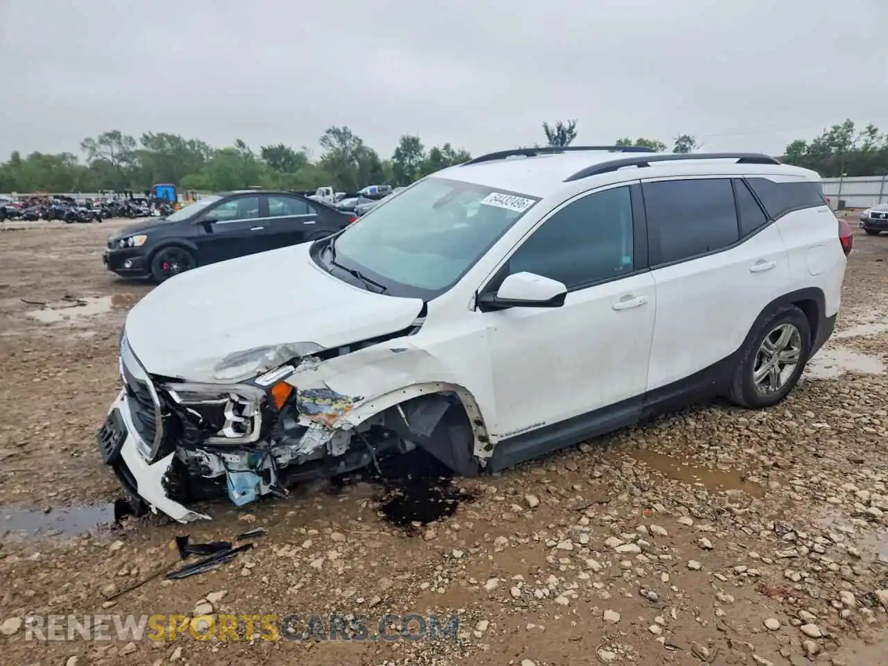 1 Photograph of a damaged car 3GKALMEV8NL283429 GMC TERRAIN 2022