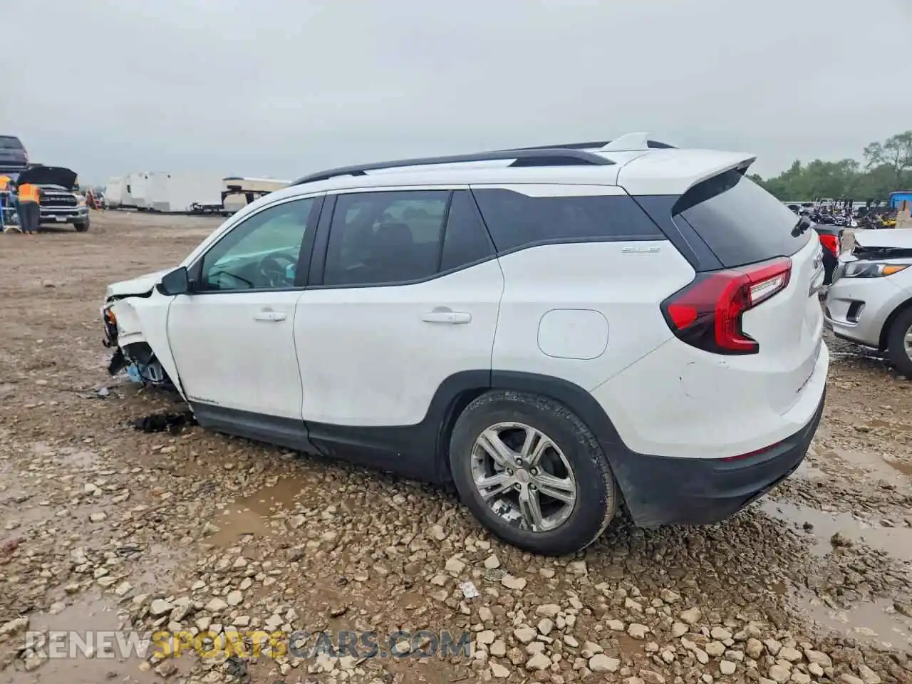 2 Photograph of a damaged car 3GKALMEV8NL283429 GMC TERRAIN 2022