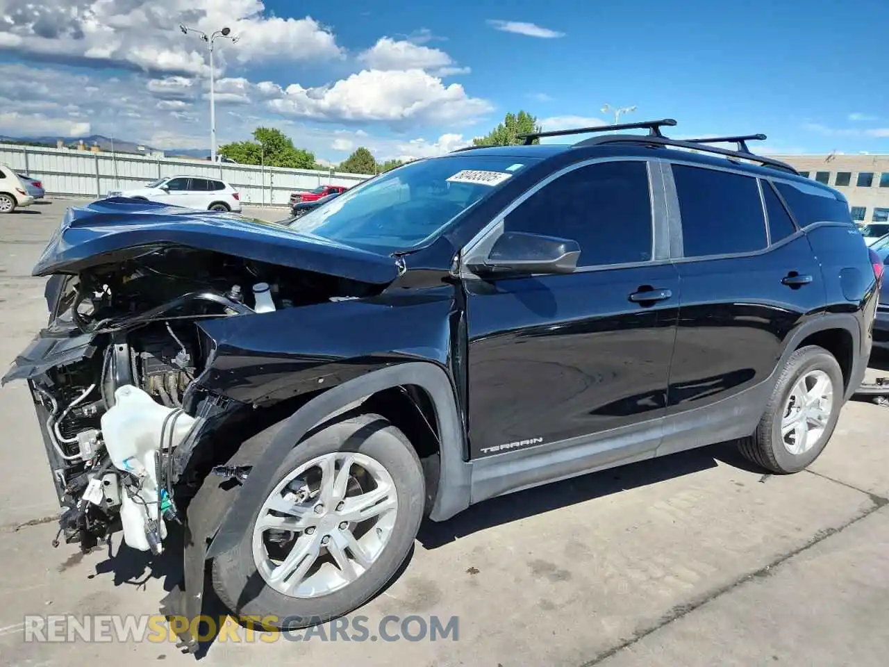 1 Photograph of a damaged car 3GKALMEV8NL302268 GMC TERRAIN 2022