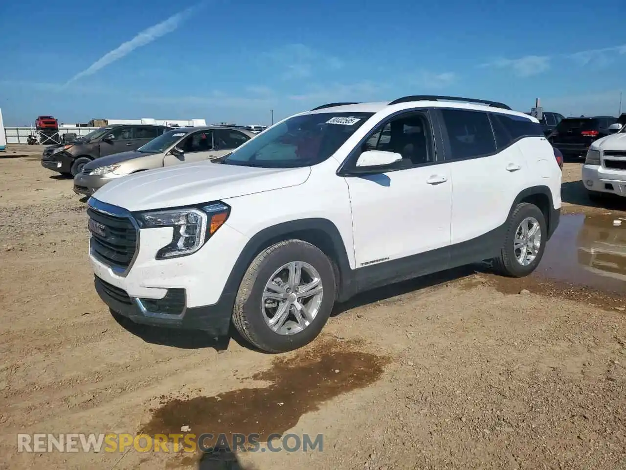 1 Photograph of a damaged car 3GKALMEV9NL105609 GMC TERRAIN 2022