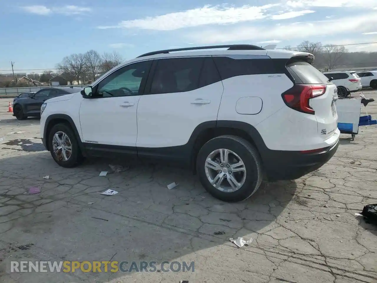 2 Photograph of a damaged car 3GKALMEV9NL171089 GMC TERRAIN 2022