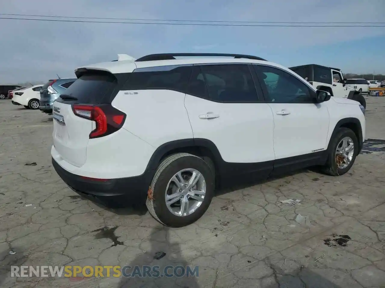 3 Photograph of a damaged car 3GKALMEV9NL171089 GMC TERRAIN 2022
