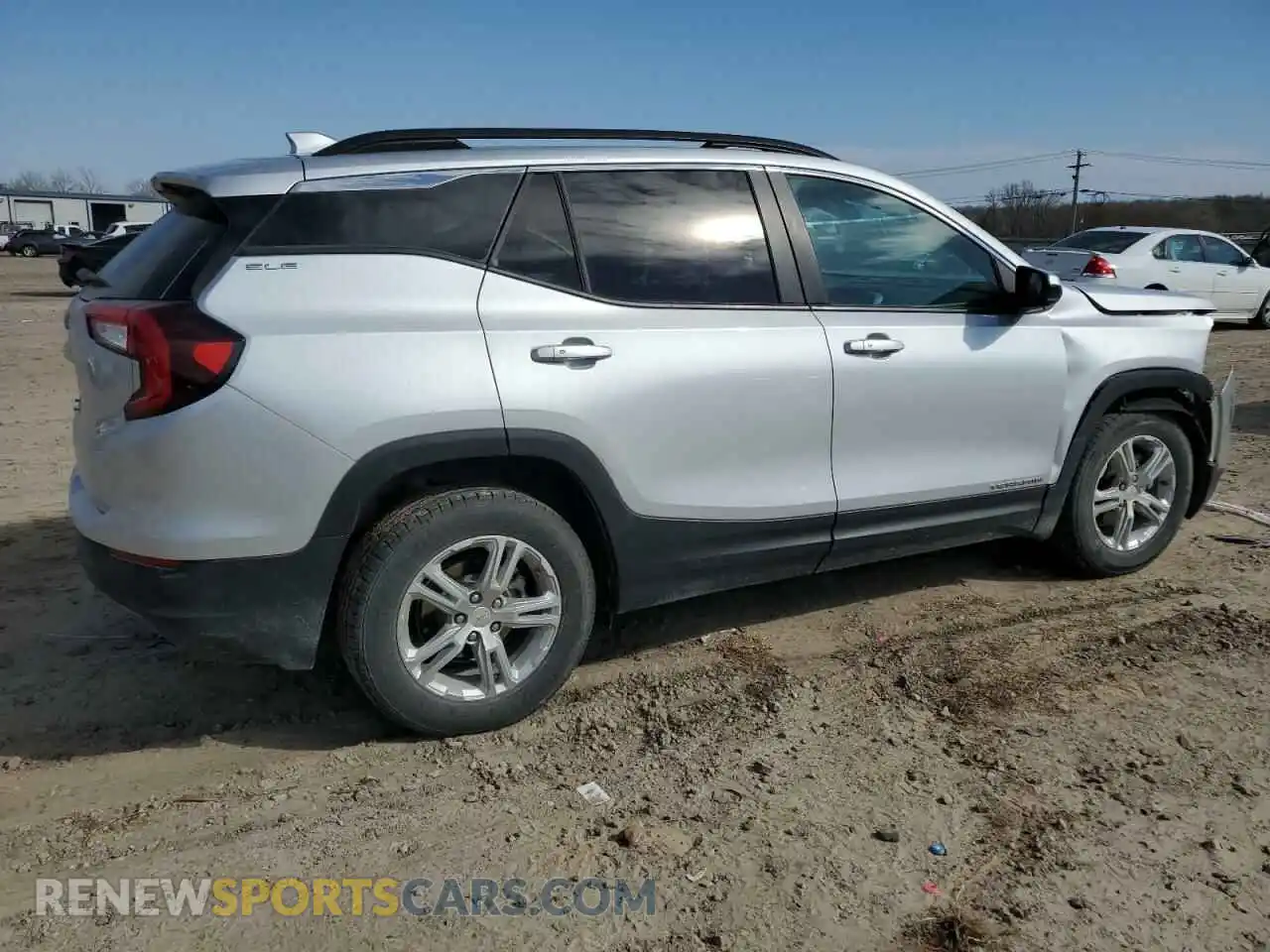 3 Photograph of a damaged car 3GKALMEV9NL203359 GMC TERRAIN 2022