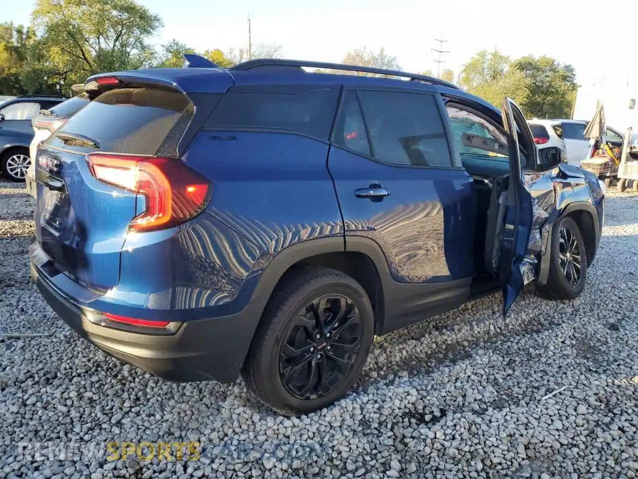 3 Photograph of a damaged car 3GKALMEV9NL304448 GMC TERRAIN 2022