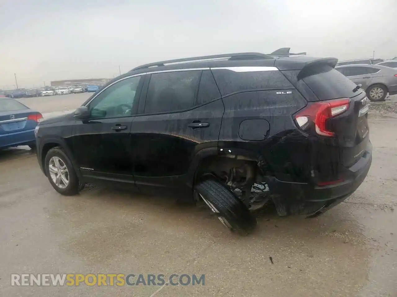 2 Photograph of a damaged car 3GKALMEVXNL110818 GMC TERRAIN 2022