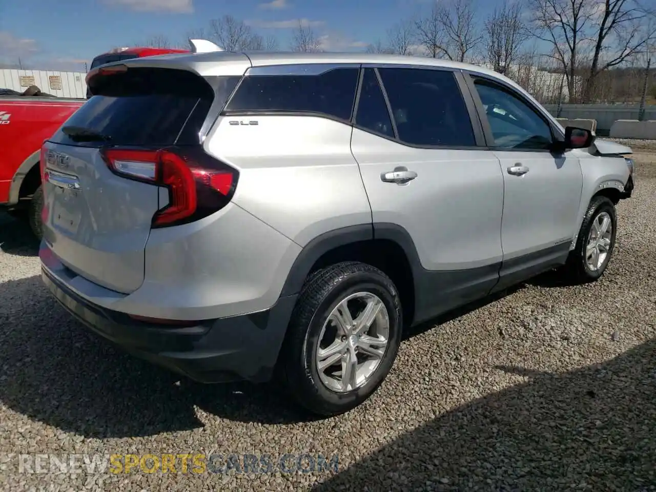 3 Photograph of a damaged car 3GKALMEVXNL128557 GMC TERRAIN 2022