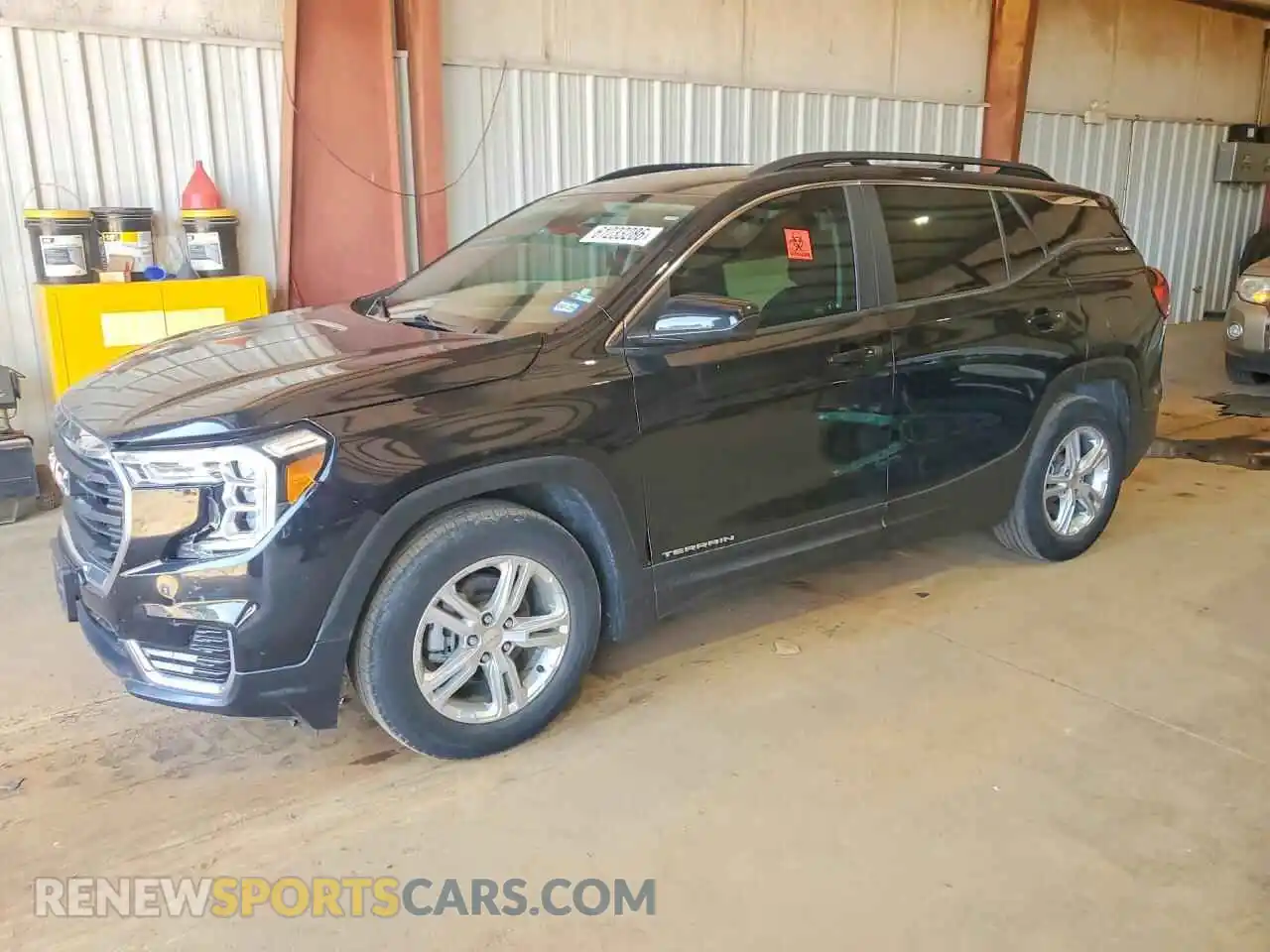1 Photograph of a damaged car 3GKALMEVXNL146282 GMC TERRAIN 2022