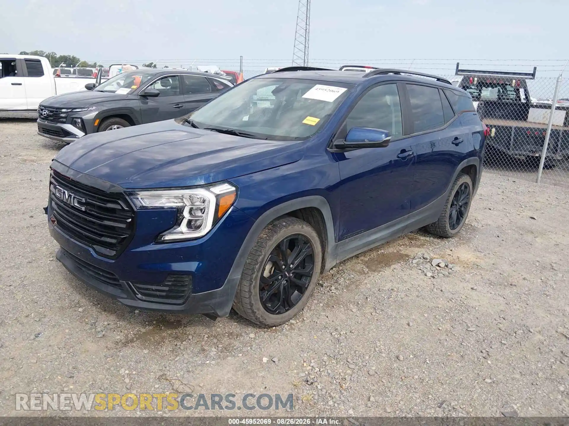 2 Фотография поврежденного автомобиля 3GKALMEVXNL202852 GMC TERRAIN 2022
