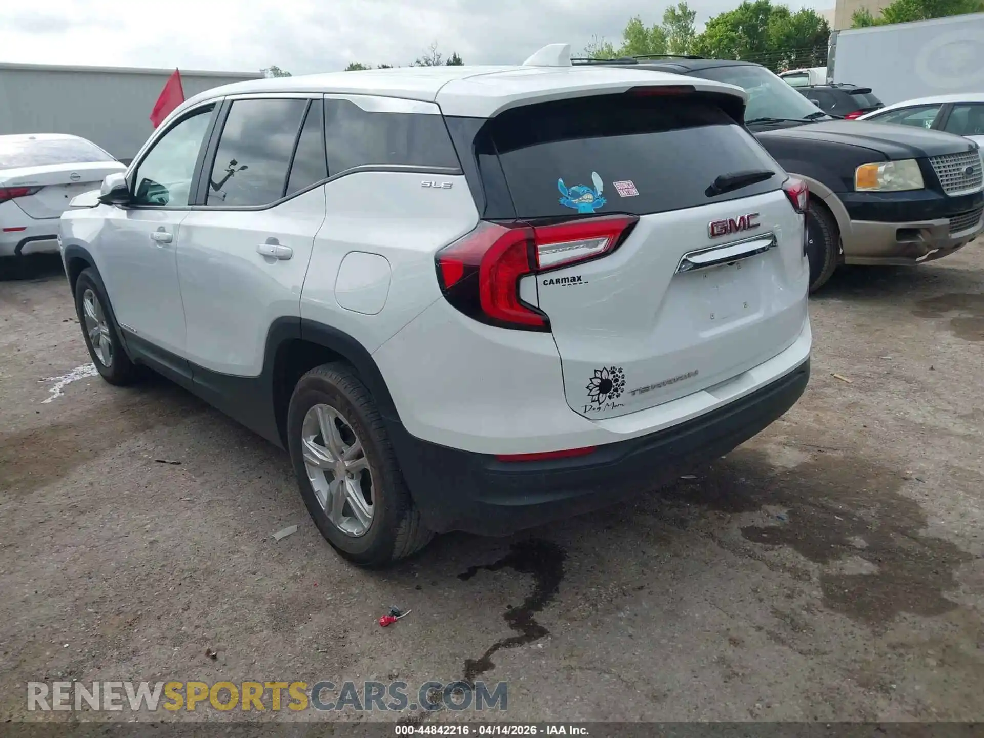 3 Photograph of a damaged car 3GKALMEVXNL209087 GMC TERRAIN 2022