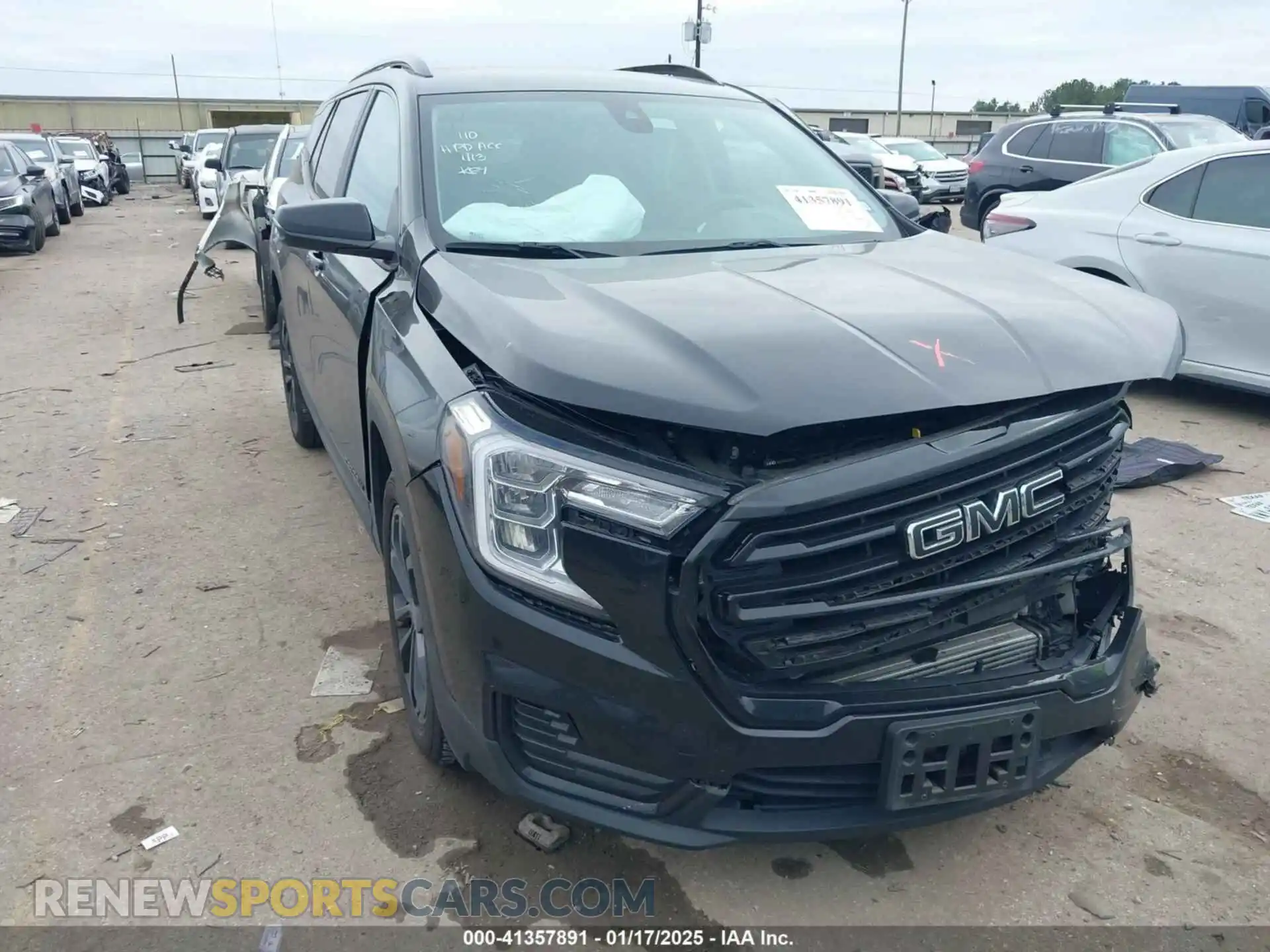 1 Photograph of a damaged car 3GKALMEVXNL288499 GMC TERRAIN 2022