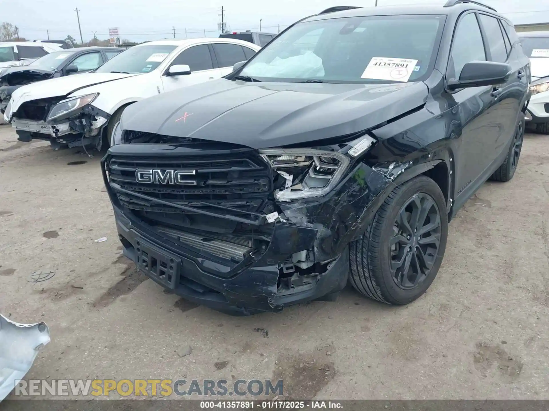 2 Photograph of a damaged car 3GKALMEVXNL288499 GMC TERRAIN 2022